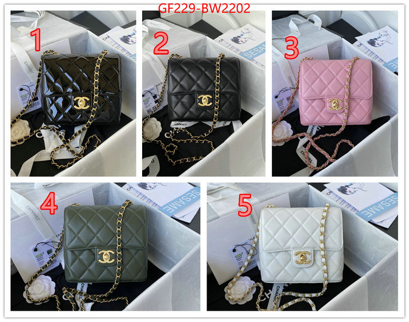 Chanel Bags(TOP)-Diagonal-,ID: BW2202,$: 229USD