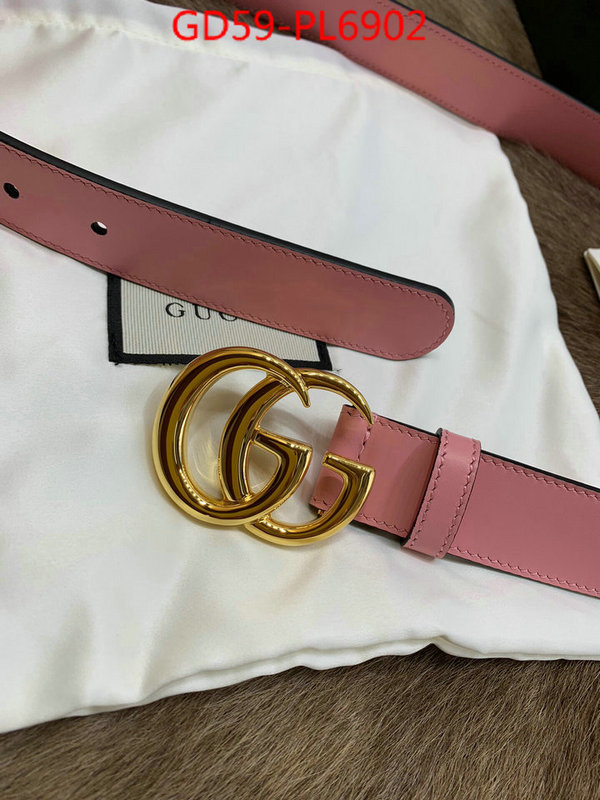 Belts-Gucci,highest product quality , ID: PL6902,$: 59USD