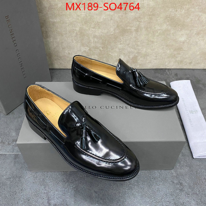 Men Shoes-Brunello Cucinelli,high quality 1:1 replica , ID: SO4764,$: 189USD