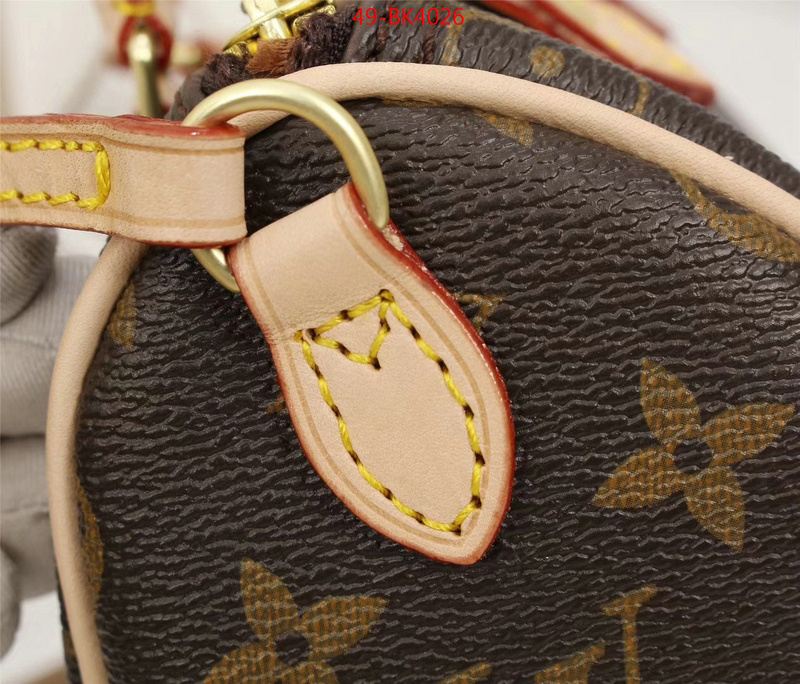 LV Bags(4A)-Speedy-,how quality ,ID: BK4026,$: 49USD