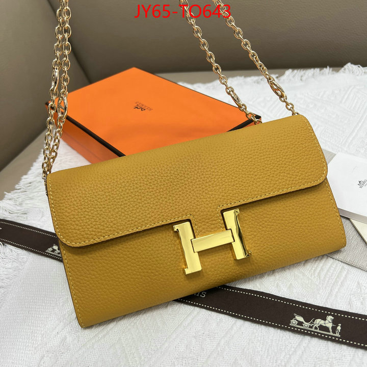 Hermes Bags(4A)-Wallet-,cheap wholesale ,ID: TO643,$: 65USD