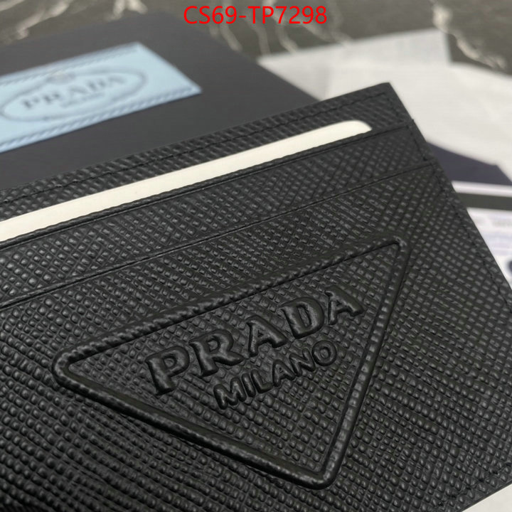 Prada Bags(TOP)-Wallet,ID: TP7298,$: 69USD