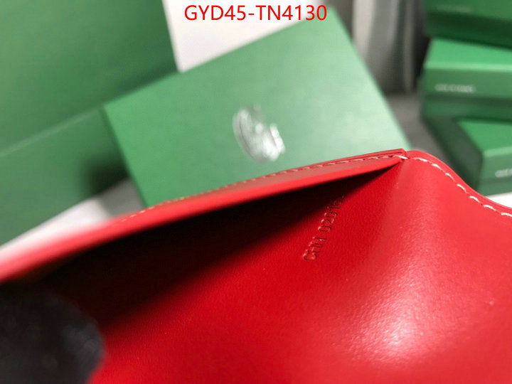 Goyard Bags(4A)-Wallet,wholesale replica ,ID: TN4130,$: 45USD