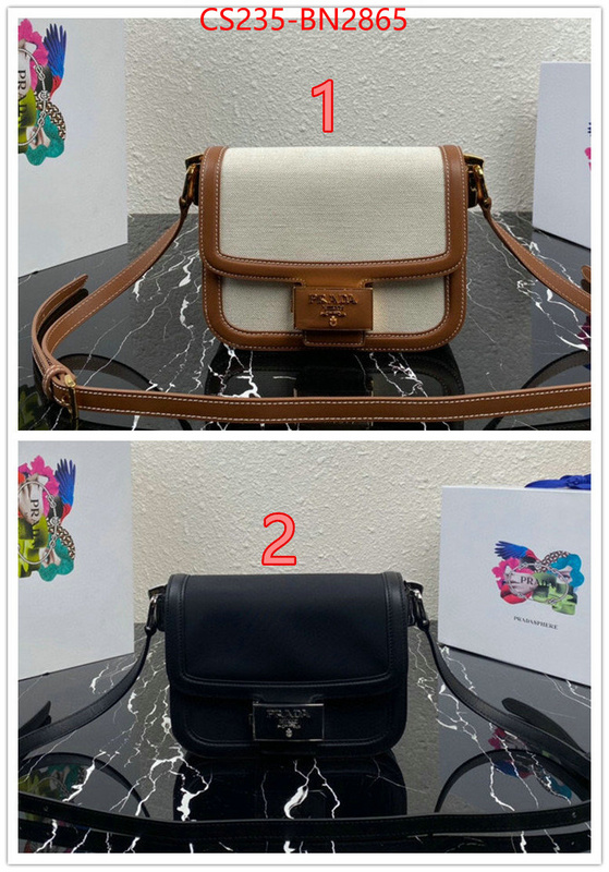 Prada Bags(TOP)-Diagonal-,ID: BN2865,$: 235USD