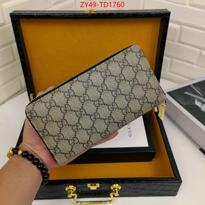 Gucci Bags(4A)-Wallet-,best fake ,ID: TD1760,$: 49USD