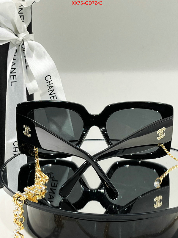 Glasses-Chanel,the best affordable , ID: GD7243,$: 75USD