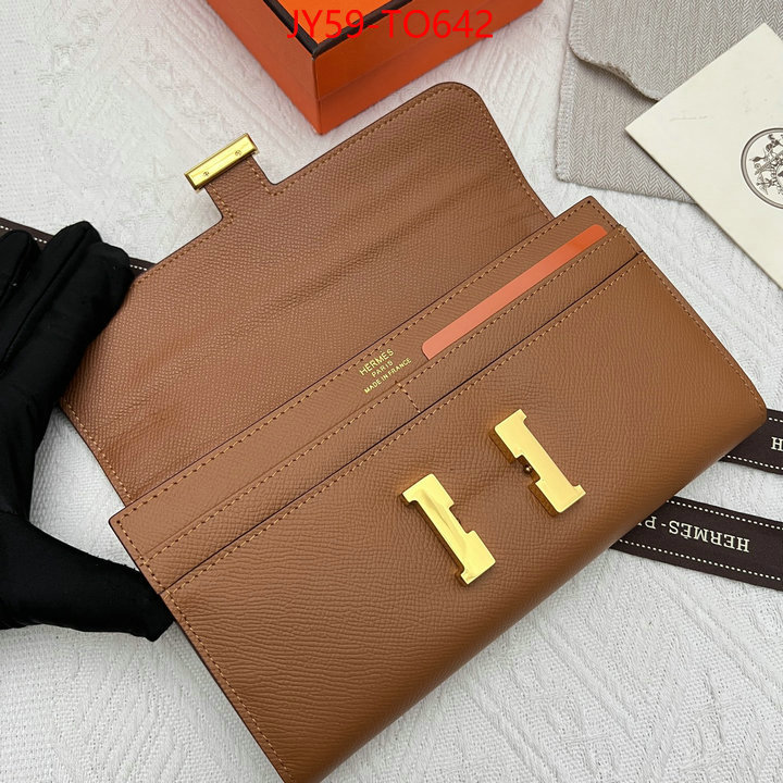 Hermes Bags(4A)-Wallet-,luxury fake ,ID: TO642,$: 59USD