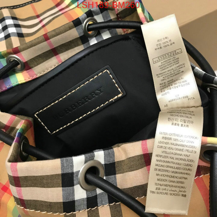Burberry Bags(TOP)-Backpack-,7 star quality designer replica ,ID: BM260,$:189USD