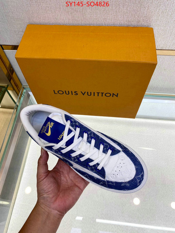 Men Shoes-LV,top quality designer replica , ID: SO4826,$: 145USD