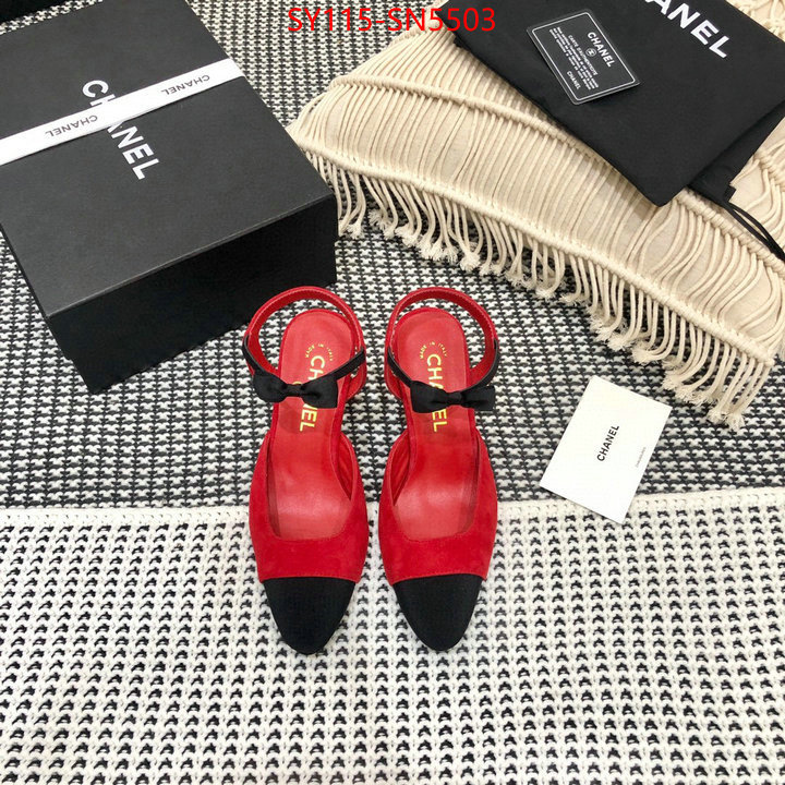 Women Shoes-Chanel,the quality replica , ID: SN5503,$: 115USD