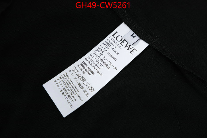 Clothing-Loewe,how to find designer replica , ID: CW5261,$: 49USD