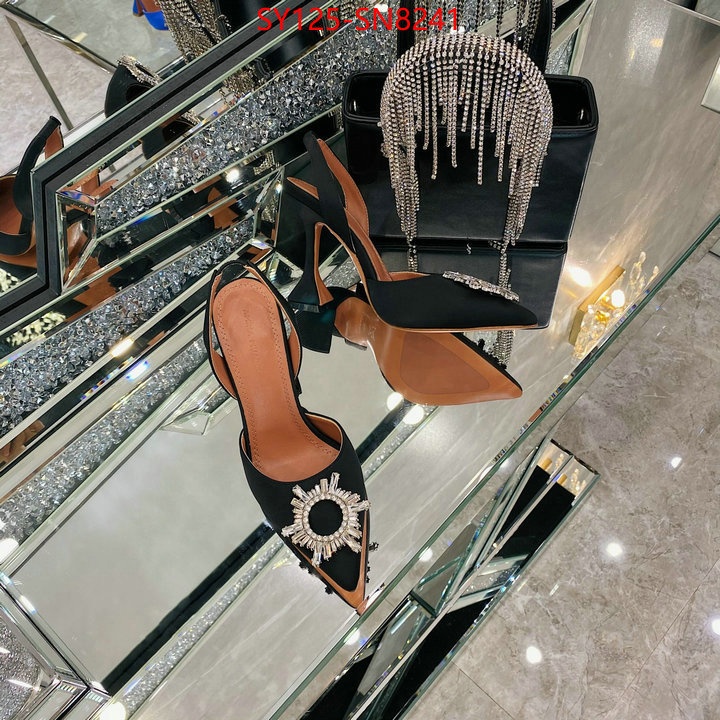 Women Shoes-Amina Muaddi,new designer replica , ID: SN8241,$: 125USD