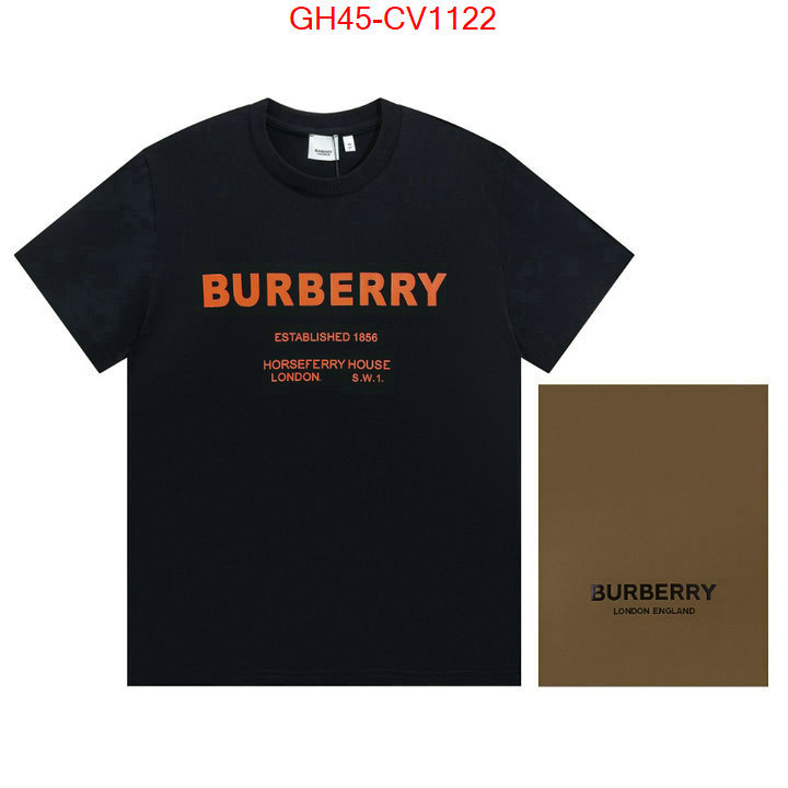 Clothing-Burberry,2023 luxury replicas , ID: CV1122,$: 45USD