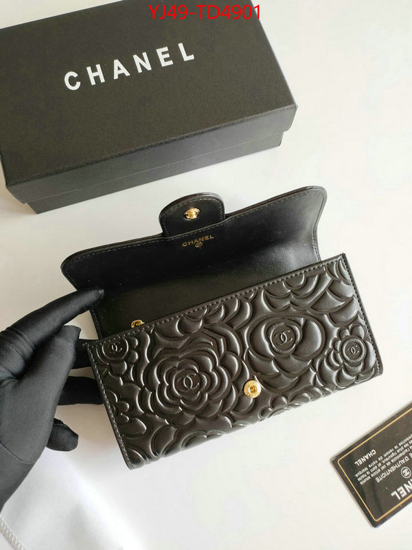 Chanel Bags(4A)-Wallet-,ID: TD4901,$: 49USD