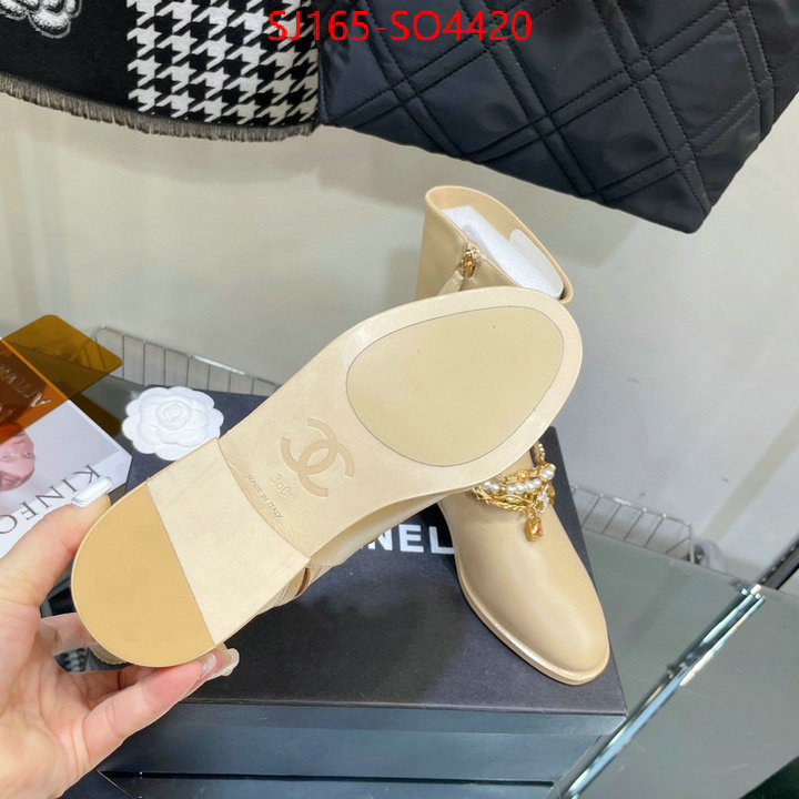 Women Shoes-Chanel,fake aaaaa , ID: SO4420,$: 165USD