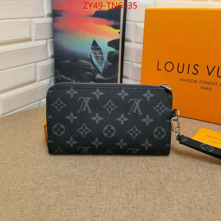 LV Bags(4A)-Wallet,ID: TN6735,$: 49USD