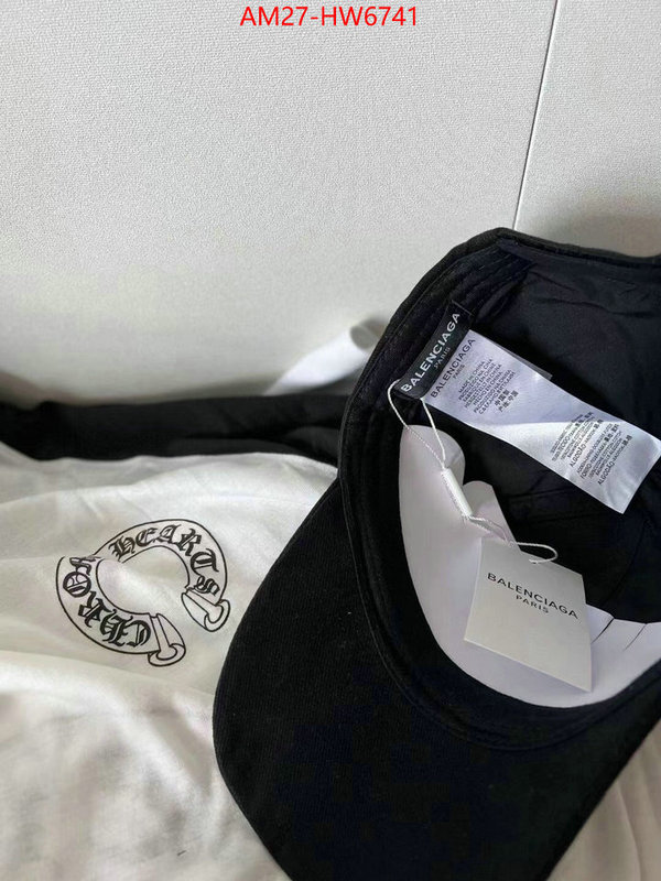 Cap (Hat)-Balenciaga,top quality , ID: HW6741,$: 27USD