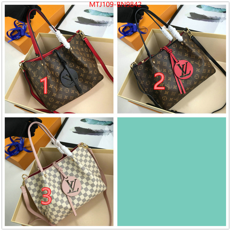 LV Bags(4A)-Handbag Collection-,ID: BN9842,$: 109USD