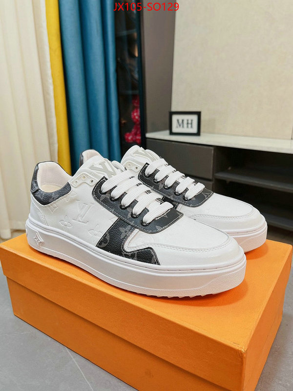 Men Shoes-LV,buy high quality cheap hot replica , ID: SO129,$: 105USD