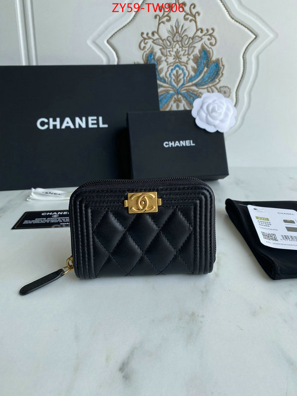 Chanel Bags(TOP)-Wallet-,ID: TW906,$: 59USD