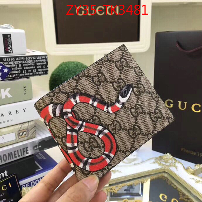 Gucci Bags(4A)-Wallet-,ID: TK3481,$:35USD