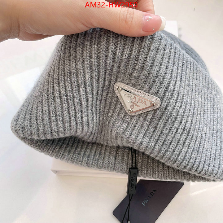 Cap (Hat)-Prada,top 1:1 replica , ID: HW2950,$: 32USD