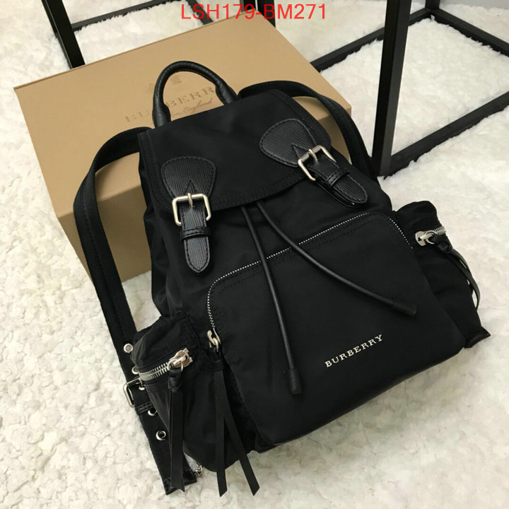 Burberry Bags(TOP)-Backpack-,buy top high quality replica ,ID: BM271,$:179USD