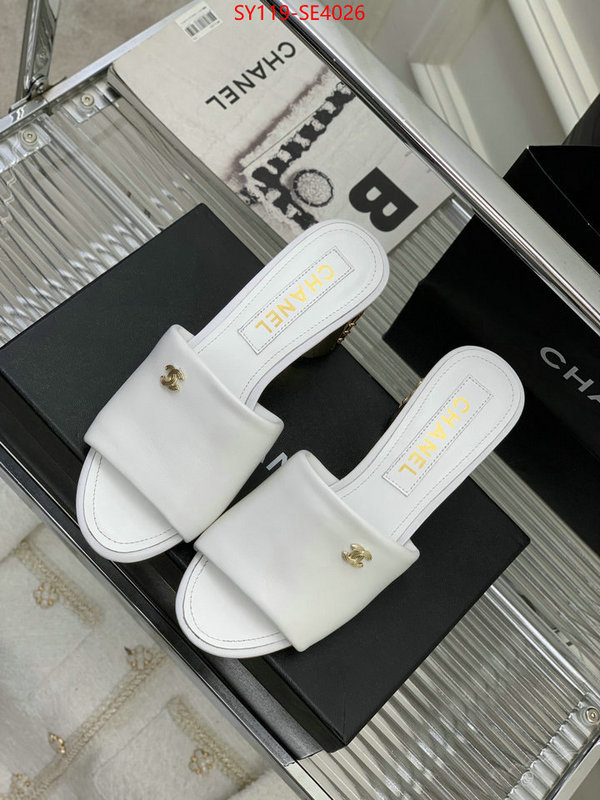 Women Shoes-Chanel,wholesale imitation designer replicas , ID: SE4026,$: 119USD