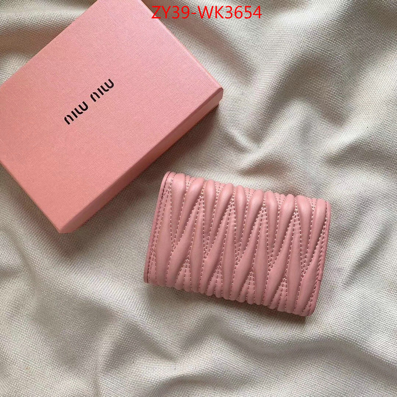 Miu Miu Bags(4A)-Wallet,new designer replica ,ID: WK3654,$:39USD