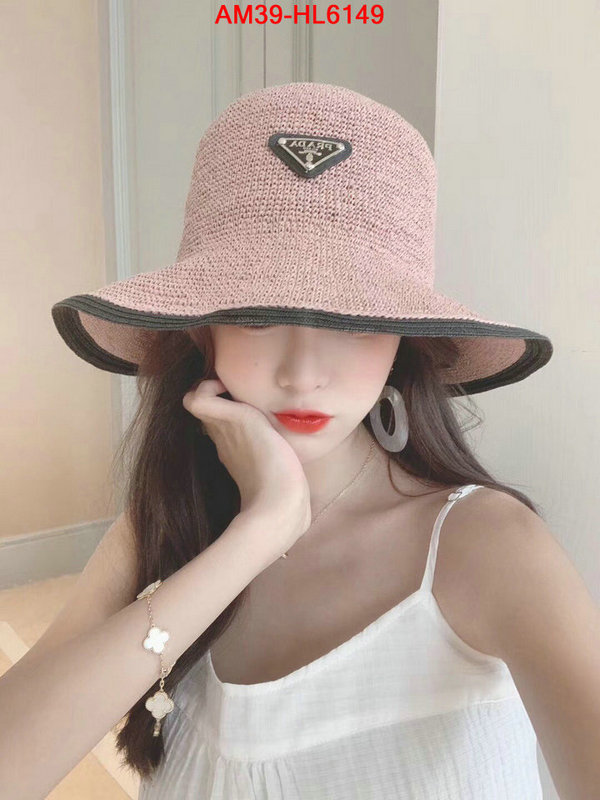 Cap (Hat)-Prada,luxury fashion replica designers , ID: HL6149,$: 39USD