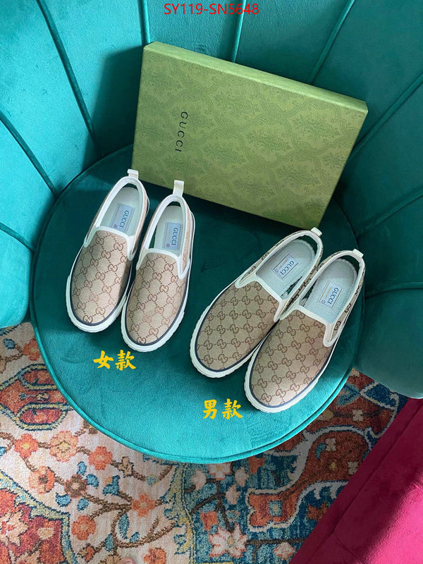 Women Shoes-Gucci,aaaaa+ replica , ID: SN5648,$: 119USD