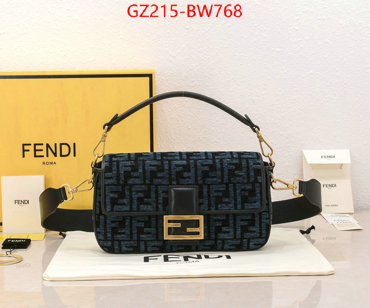 Fendi Bags(TOP)-Baguette,replica 1:1 high quality ,ID: BW768,$: 215USD