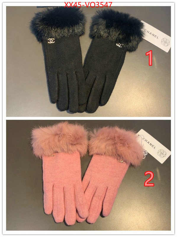 Gloves-Chanel,first copy , ID: VO3547,$: 45USD