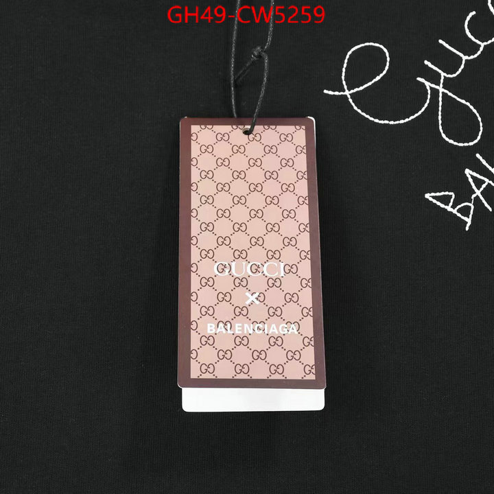 Clothing-Gucci,where to find the best replicas , ID: CW5259,$: 49USD