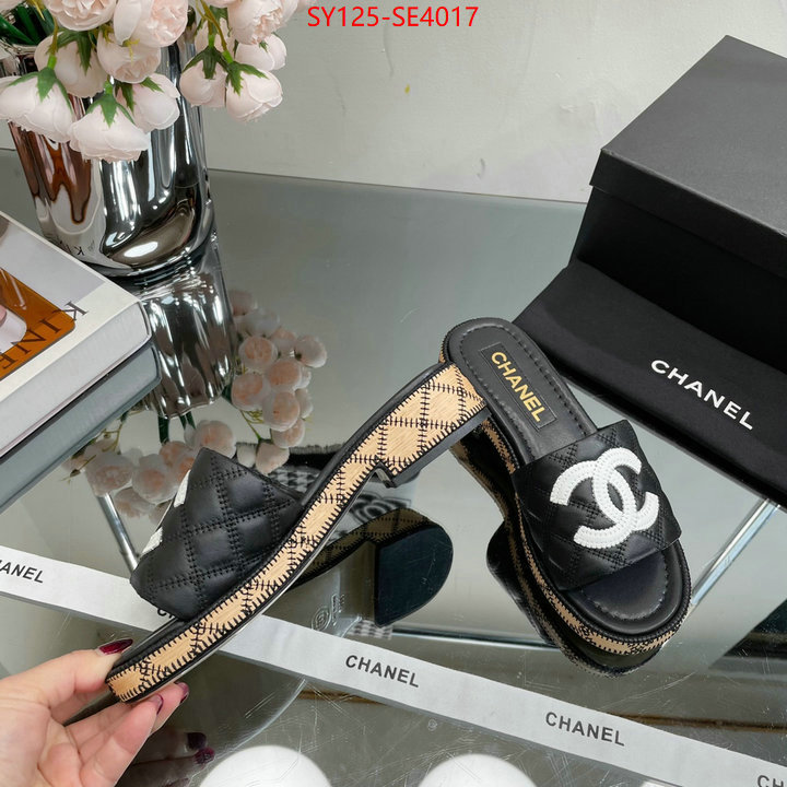 Women Shoes-Chanel,best designer replica , ID: SE4017,$: 125USD