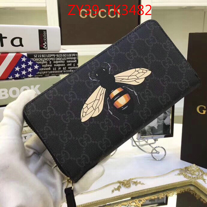 Gucci Bags(4A)-Wallet-,ID: TK3482,$:39USD