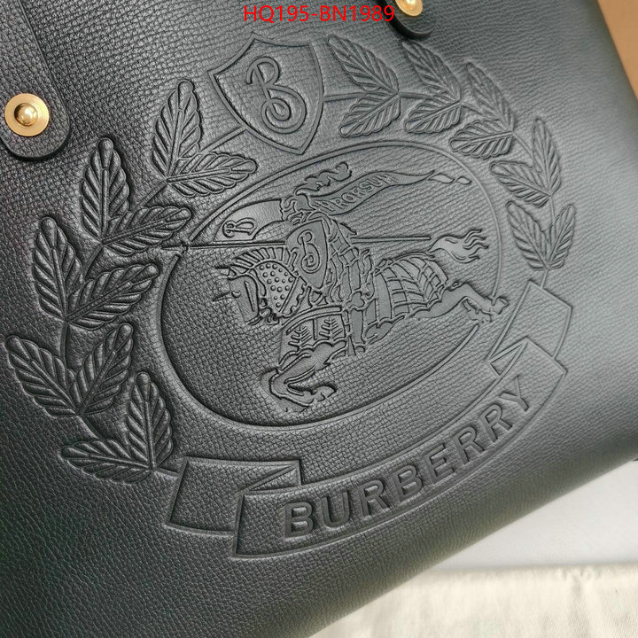 Burberry Bags(TOP)-Handbag-,1:1 clone ,ID: BN1989,$: 195USD