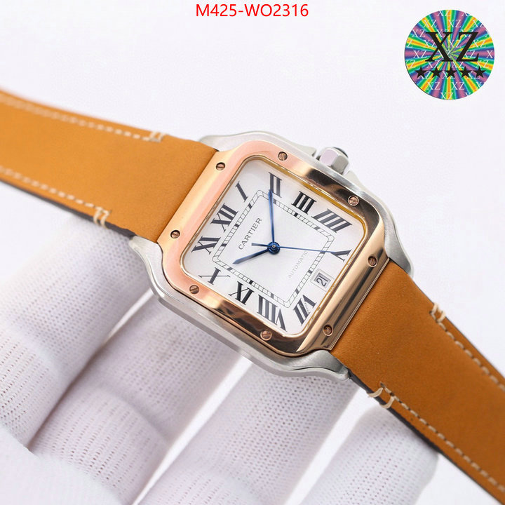 Watch(TOP)-Cartier,designer 1:1 replica , ID: WO2316,$: 425USD