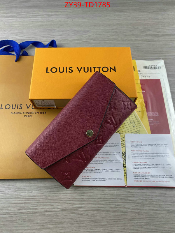 LV Bags(4A)-Wallet,ID: TD1785,$: 39USD