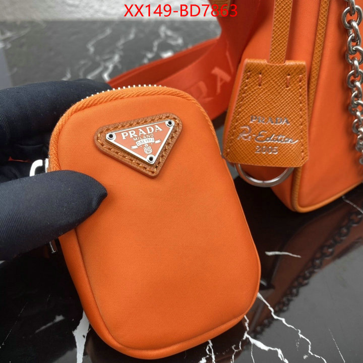 Prada Bags(TOP)-Re-Edition 2005,ID: BD7863,$: 149USD