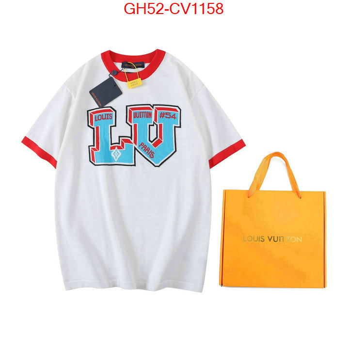 Clothing-LV,high quality designer replica , ID: CV1158,$: 52USD