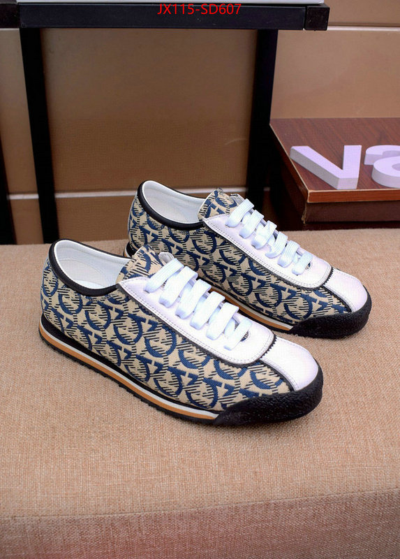 Men shoes-Ferragamo,replica aaaaa+ designer , ID: SD607,$: 115USD