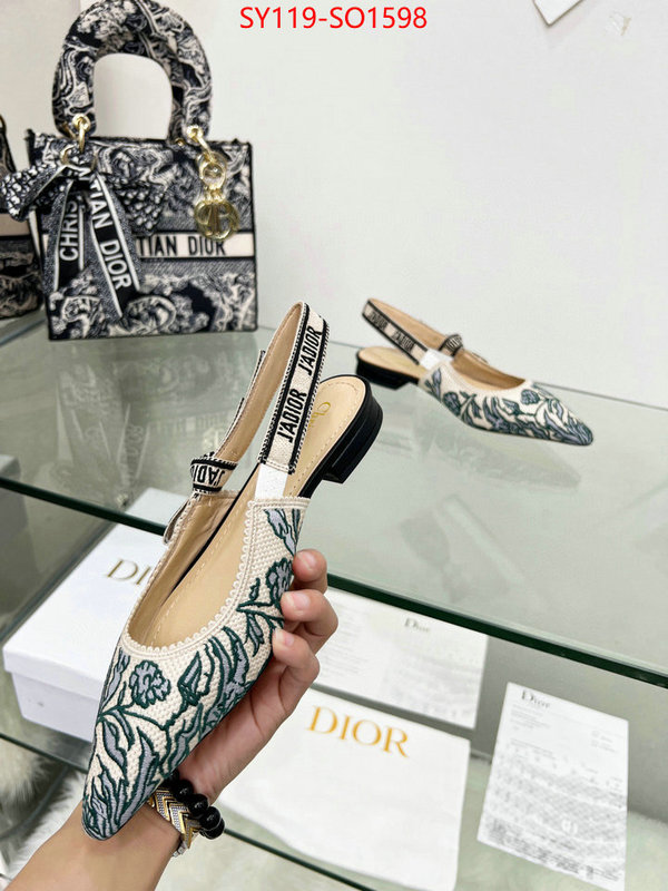 Women Shoes-Dior,best luxury replica , ID: SO1598,$: 119USD