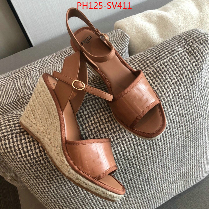 Women Shoes-Fendi,replica online , ID: SV411,$:125USD