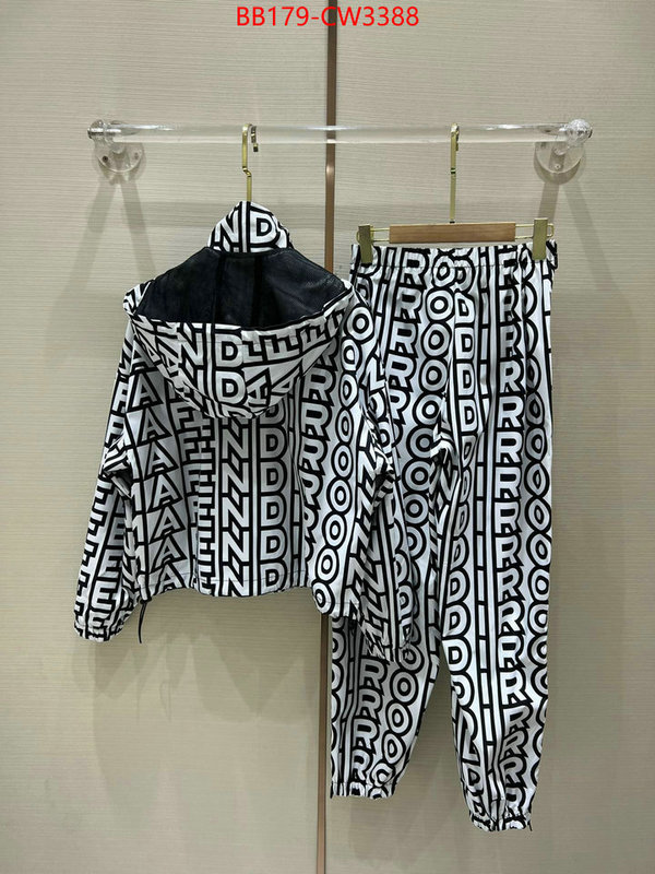 Clothing-Fendi,wholesale , ID: CW3388,$: 179USD