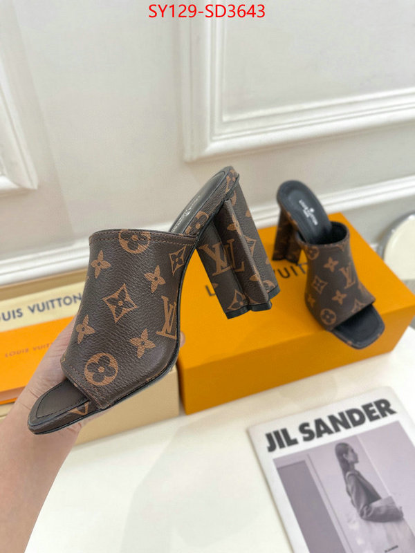 Women Shoes-LV,we provide top cheap aaaaa , ID: SD3643,$: 129USD