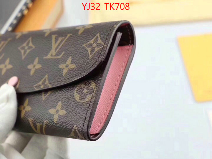 LV Bags(4A)-Wallet,ID: TK708,$:32USD