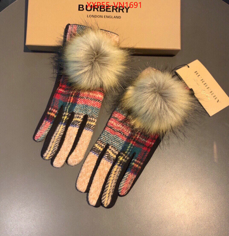 Gloves-Burberry,replica 1:1 high quality , ID: VN1691,$: 55USD