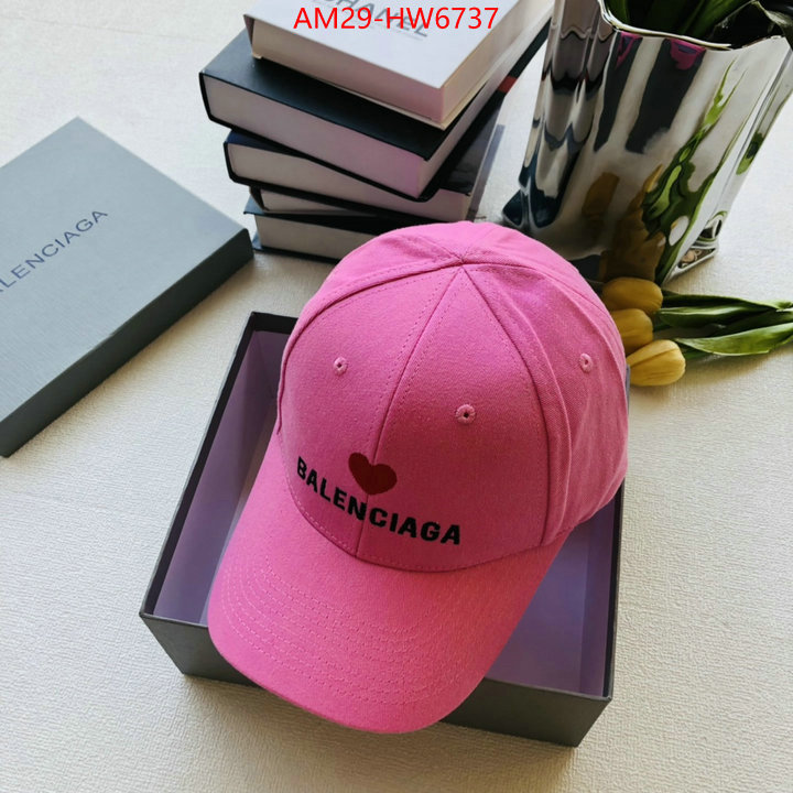 Cap (Hat)-Balenciaga,1:1 replica wholesale , ID: HW6737,$: 29USD