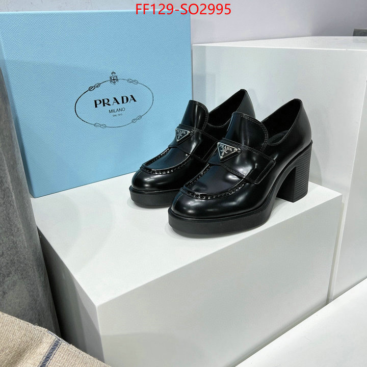 Women Shoes-Prada,quality replica , ID: SO2995,$: 129USD